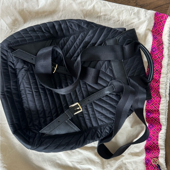 Tory Burch Handbags - Tory Burch Quilted Nylon backpack